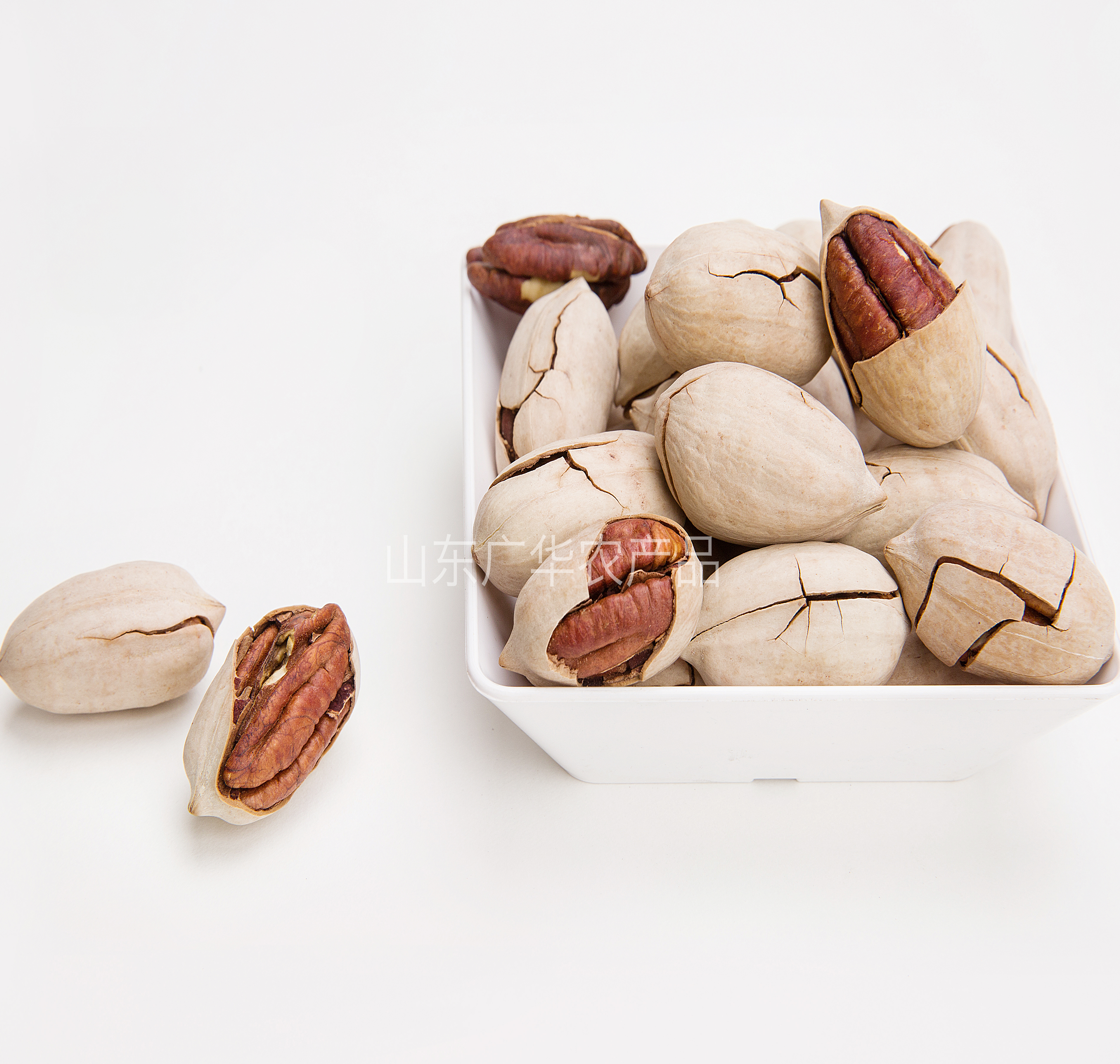 Eating some pecans in winter