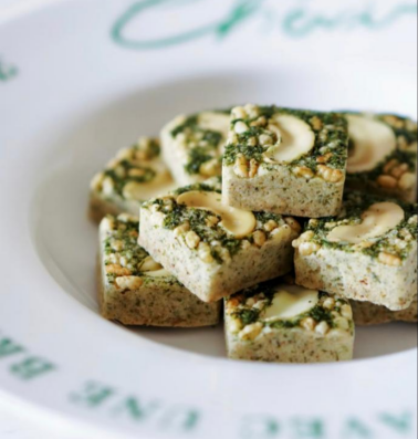 Seaweed Cheese Cashew Brown Rice Cookies