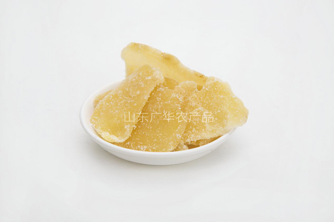 Efficacy and function of crystallized ginger slice