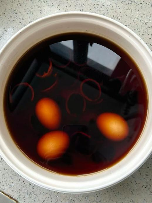 Summer Wellness Delicacy-Walnut Shell Hard-Boiled Eggs