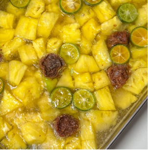 Salty Plum Pineapple Ice