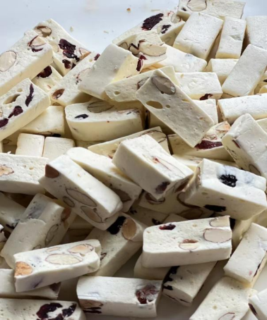 Nutty Cranberry Nougat